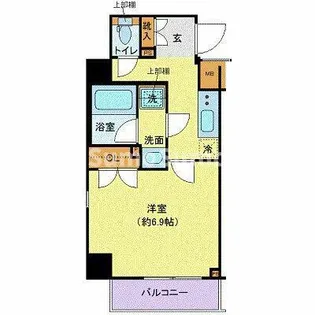 ガリシア用賀【5階】の間取り