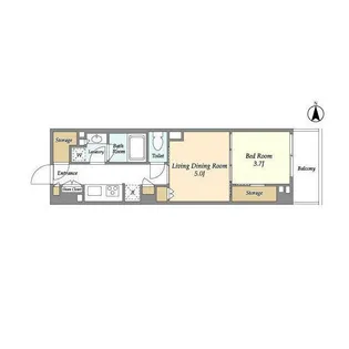 JP noie 駒沢大学【4階】の間取り