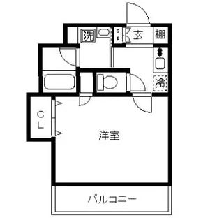 ディアコート神戸【1階】の間取り