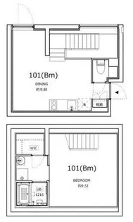 LEGALAND駒沢大学の間取り
