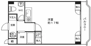 北野町アーバンライフ【1階】の間取り