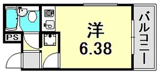 ベルトピア西宮Ⅰ【3階】の間取り