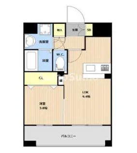 福岡県福岡市博多区寿町2丁目【マンション】の間取り