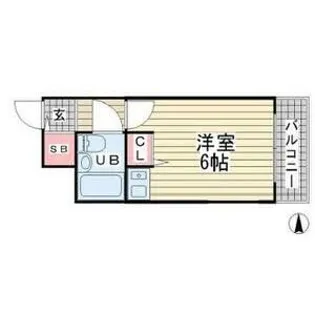 ライオンズマンション神戸花隈【3階】の間取り