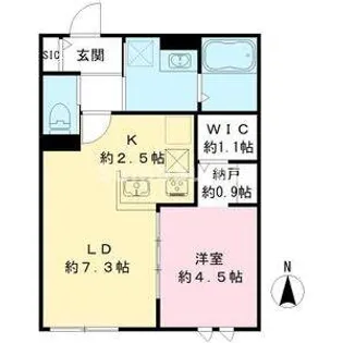 兵庫県西宮市大畑町【マンション】の間取り