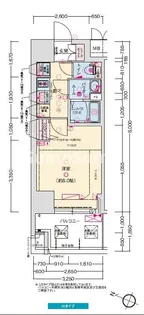 プレサンス神戸セレスティア【12階】の間取り