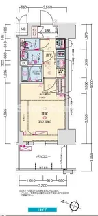 プレサンス神戸セレスティア【2階】の間取り