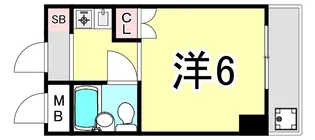 アネックス高座【2階】の間取り