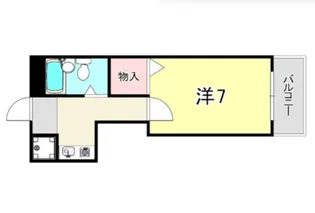 ヴィラ元町【5階】の間取り