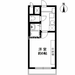 コンフォール雲井【2階】の間取り