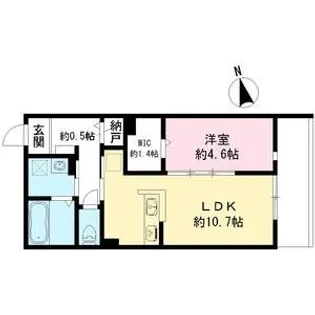 兵庫県尼崎市若王寺3丁目【マンション】の間取り
