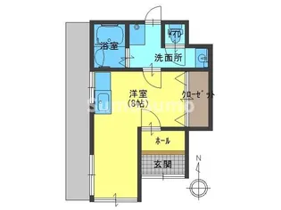 兵庫県神戸市兵庫区神田町【アパート】の間取り