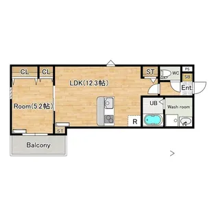 兵庫県尼崎市今福2丁目【アパート】の間取り