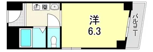 ノベラ海岸通【4階】の間取り