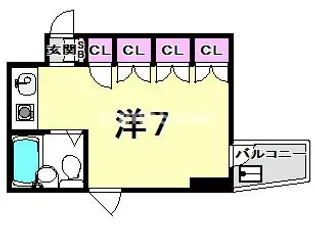 兵庫県尼崎市上ノ島町1丁目【マンション】の間取り