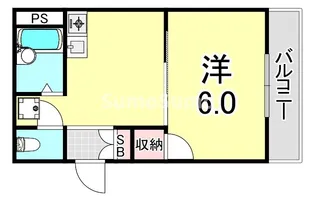 メゾニティ三川口【2階】の間取り