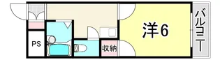 ハイツ24【2階】の間取り