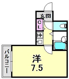 エトールⅦ【1階】の間取り
