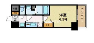 プレサンス神戸キュリオ【5階】の間取り