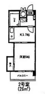 サンヴィレッジ平尾【4階】の間取り