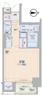 SDグランツ新神戸【2階】の間取り