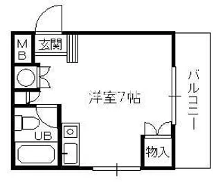 どみとりーときわⅡ【3階】の間取り
