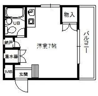 どみとりーときわⅡ【3階】の間取り