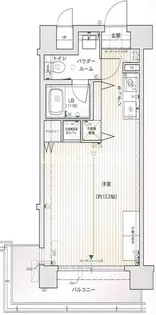 ロイスグラン神戸湊川公園【3階】の間取り