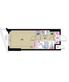 トーシンフェニックス都立大学【4階】の間取り