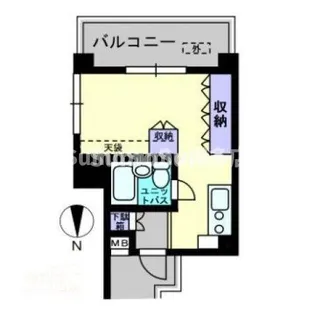ヴィラハイジア春吉【4階】の間取り