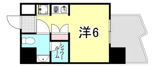 インターフェルティR2甲子園【5階】の間取り