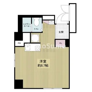 兵庫県神戸市中央区中山手通4丁目【マンション】の間取り