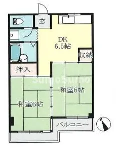 ハイムM2【3階】の間取り