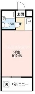兵庫県芦屋市東芦屋町【アパート】の間取り