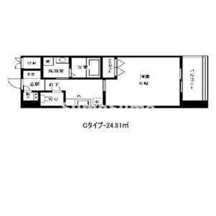 KHKコート板宿【5階】の間取り