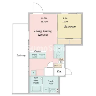 LiveFlat学芸大学 【3階】の間取り