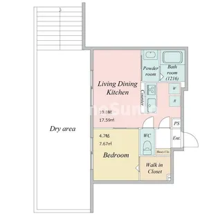LiveFlat学芸大学 【1階】の間取り