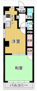 住吉パームス【3階】の間取り