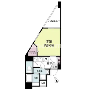 セレニテ兵庫エクラ 【4階】の間取り