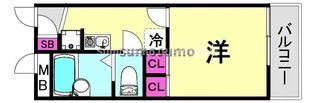 レオパレスMARUYAⅡ【1階】の間取り