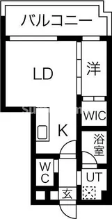 アトリオフラッツ大楠【3階】の間取り