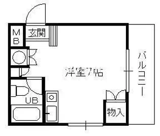 どみとりーときわⅡ【3階】の間取り