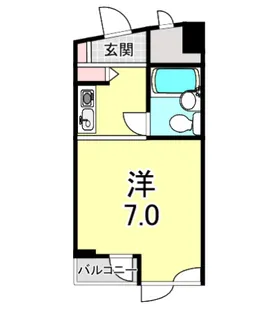 プリエールJR塚口駅前【3階】の間取り