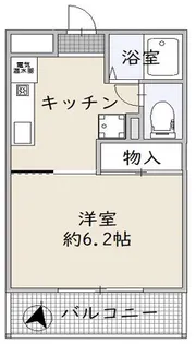 兵庫県神戸市灘区楠丘町6丁目【アパート】の間取り