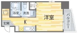 兵庫県神戸市中央区下山手通7丁目【マンション】の間取り