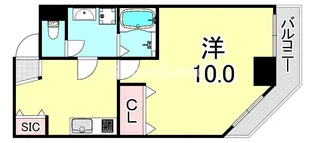 ラ・ルーチェ新長田【2階】の間取り