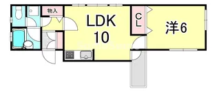 ロイヤルメゾン甲東園Ⅸ【3階】の間取り