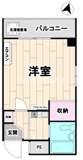 フルーレゾン神戸パートⅡ【3階】の間取り