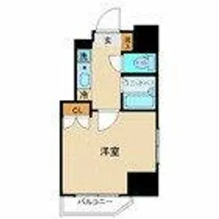 ガーラ笹塚駅前【14階】の間取り