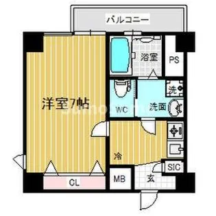 兵庫県神戸市兵庫区中道通1丁目【マンション】の間取り